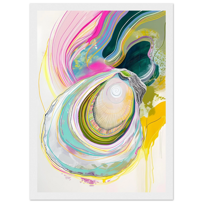 Colorful Oyster - Poster - Arthena