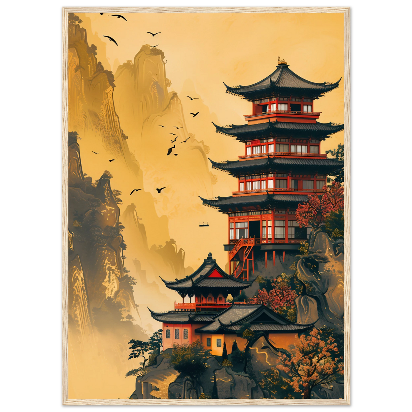 Temple of Tranquility - Poster - Arthena