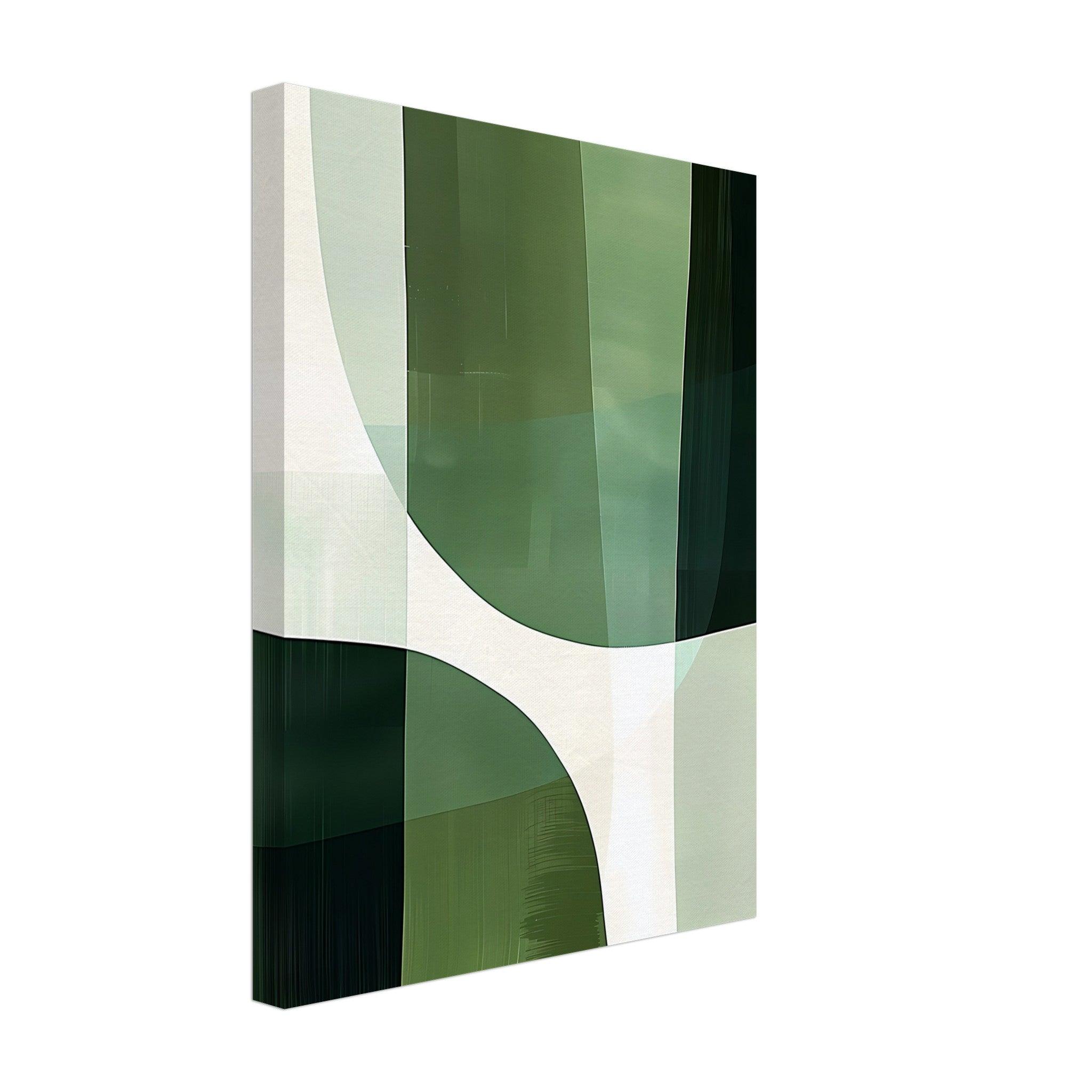 Harmony in green - Canvas - Arthena