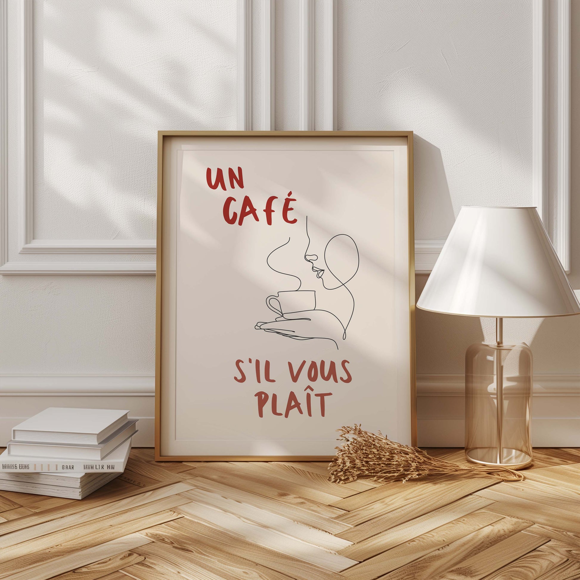 Un Café S'il Vous Plait - Poster - Arthena