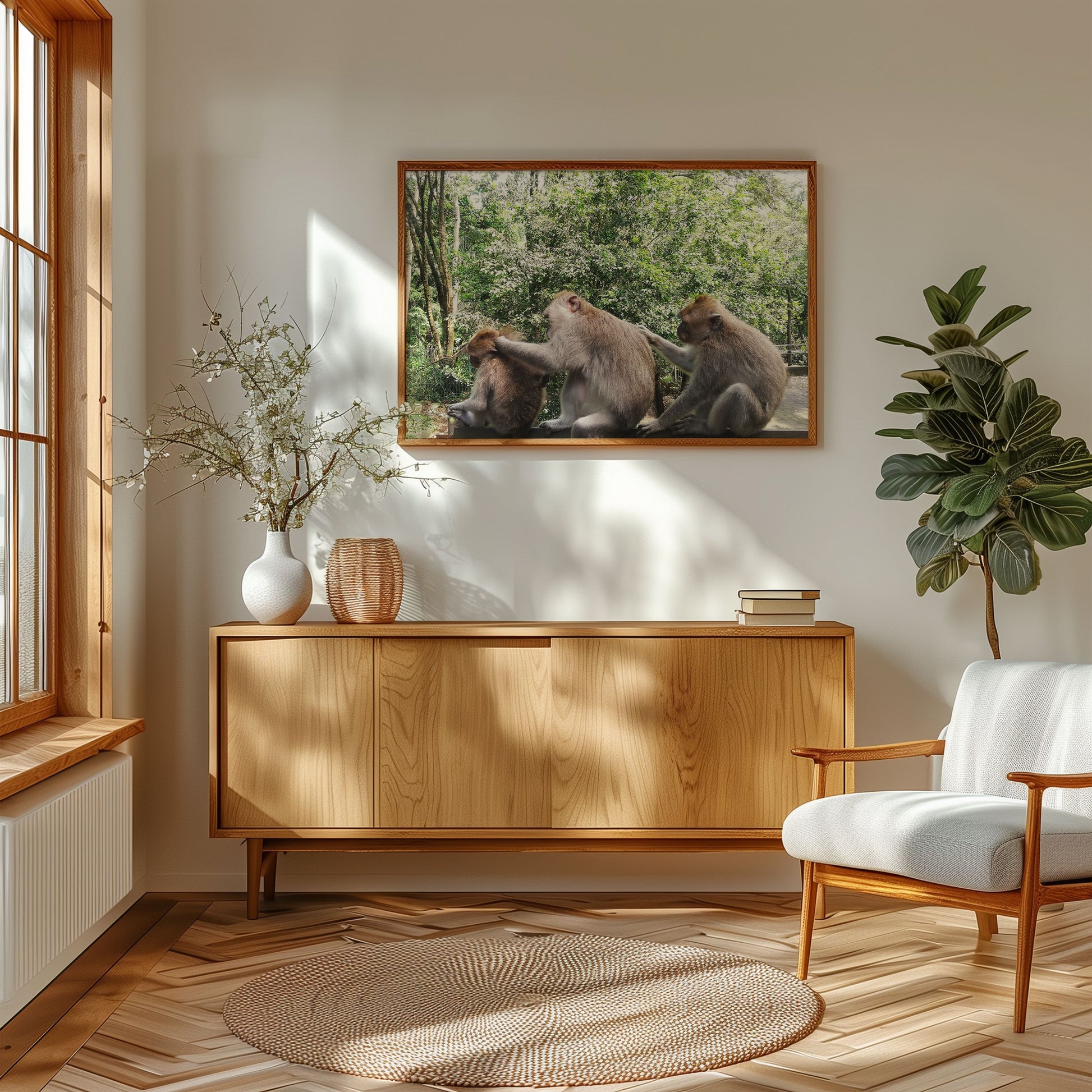 Monkey Scratchers - Poster - Arthena
