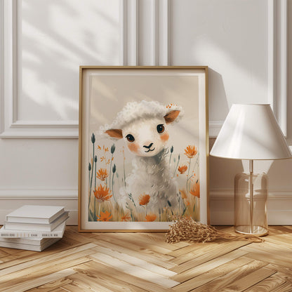 Baby Lamb - Poster - Arthena