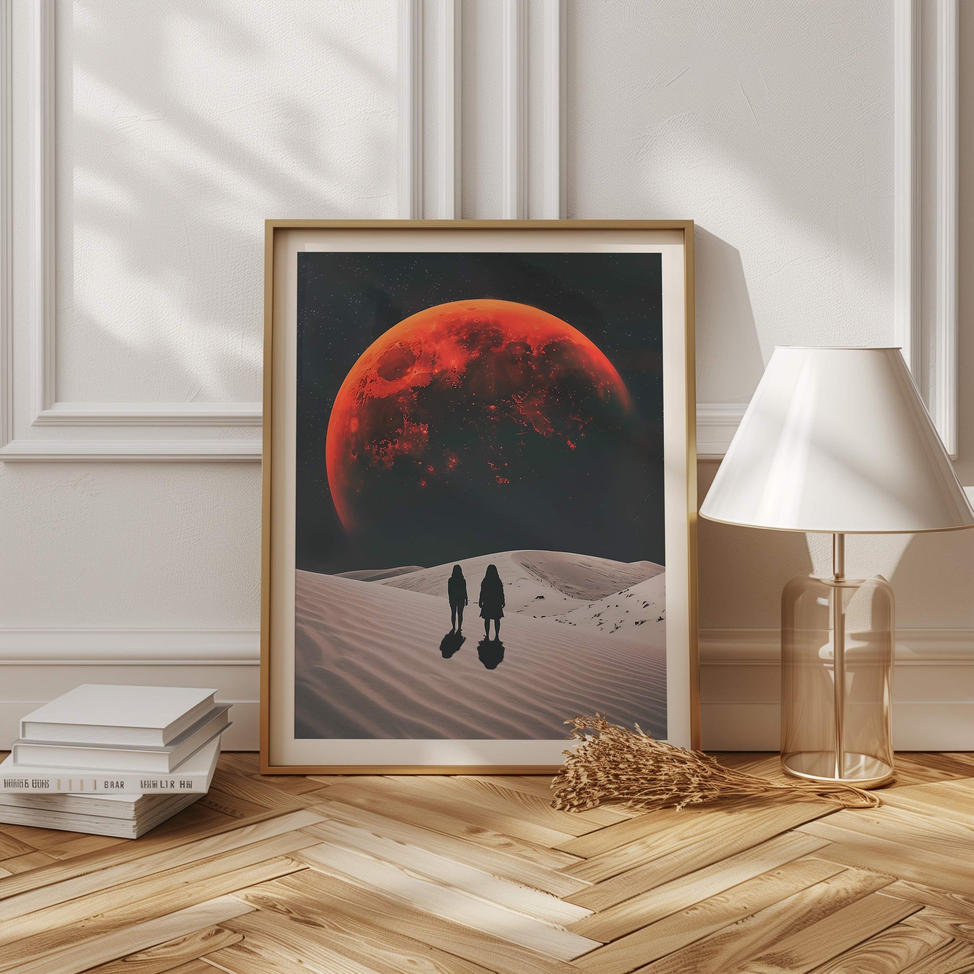 Two Gazes Towards the Unknown - Poster - Arthena