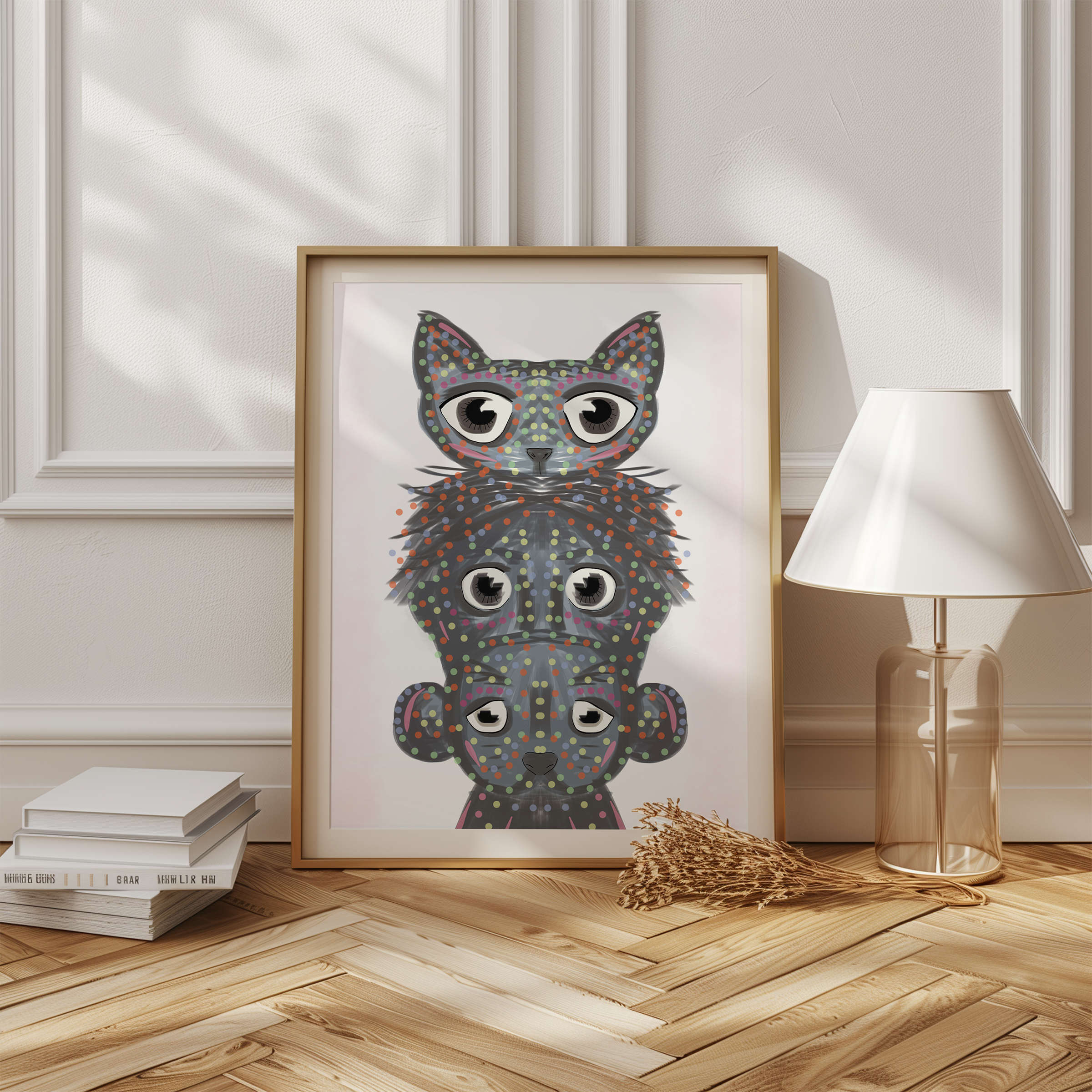 Prickiga vänner - Poster