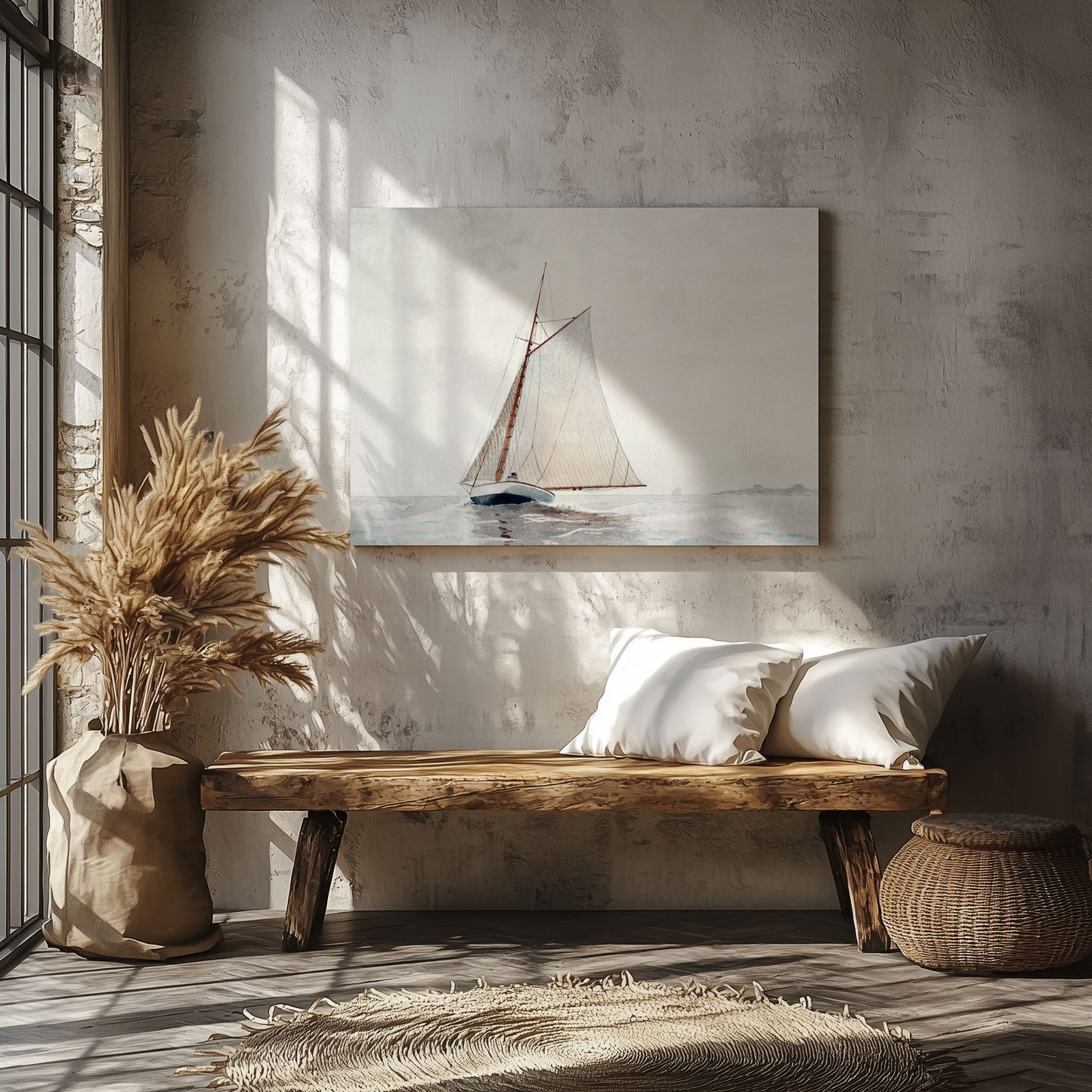 Sailing in the Wind - Canvas