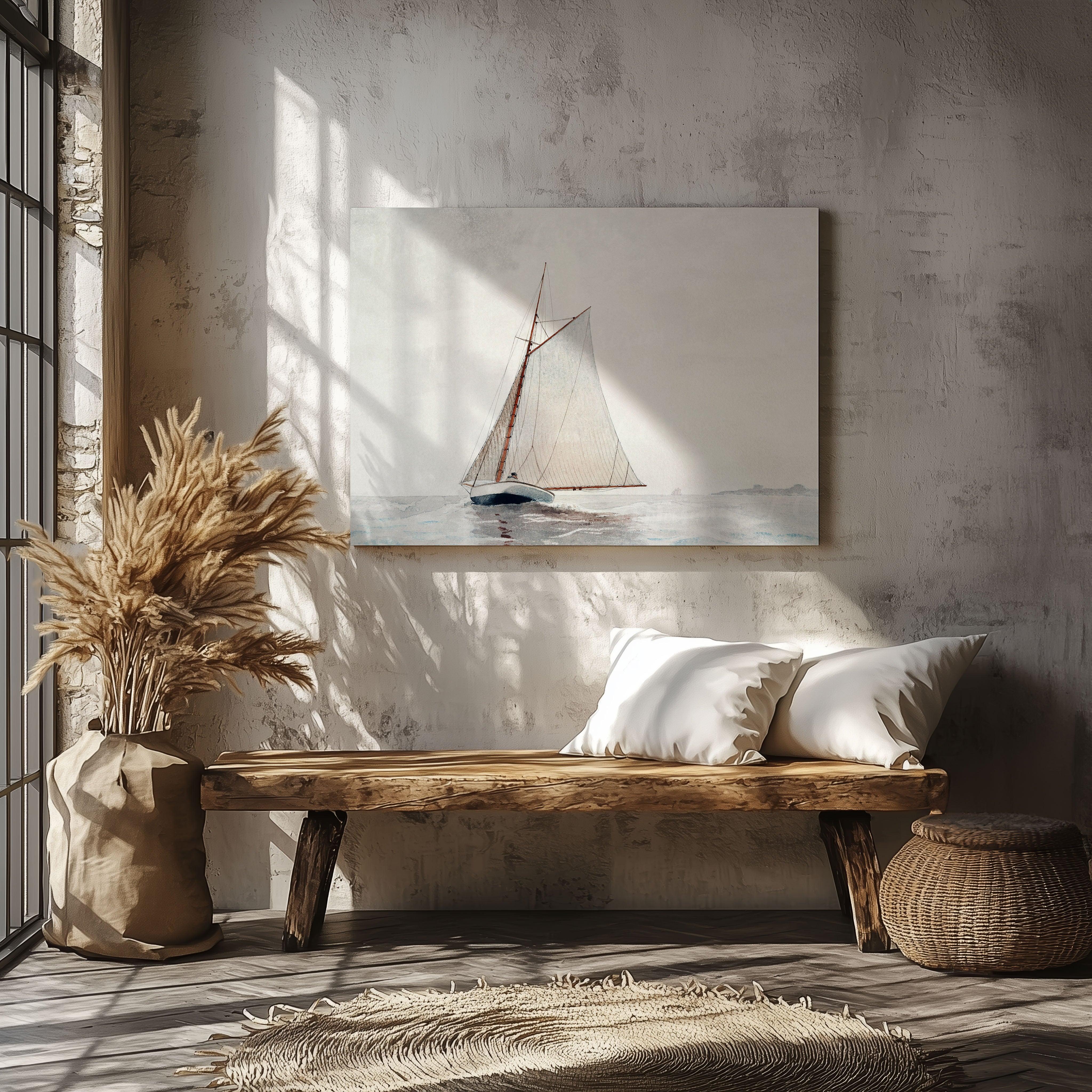 Sailing in the Wind - Canvas - Arthena