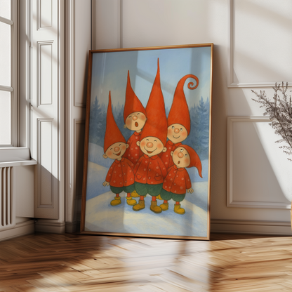 Tomtenissar i Vinterlandet - Poster