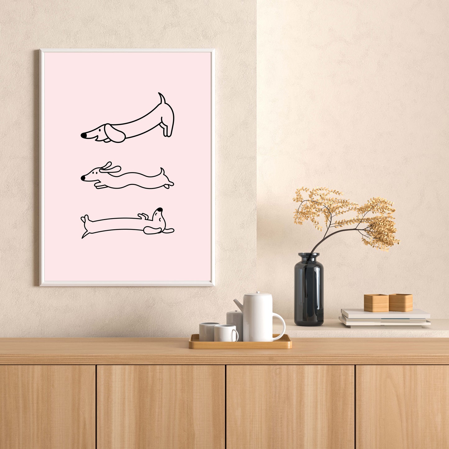 Happy Wienerdog - Poster - Arthena