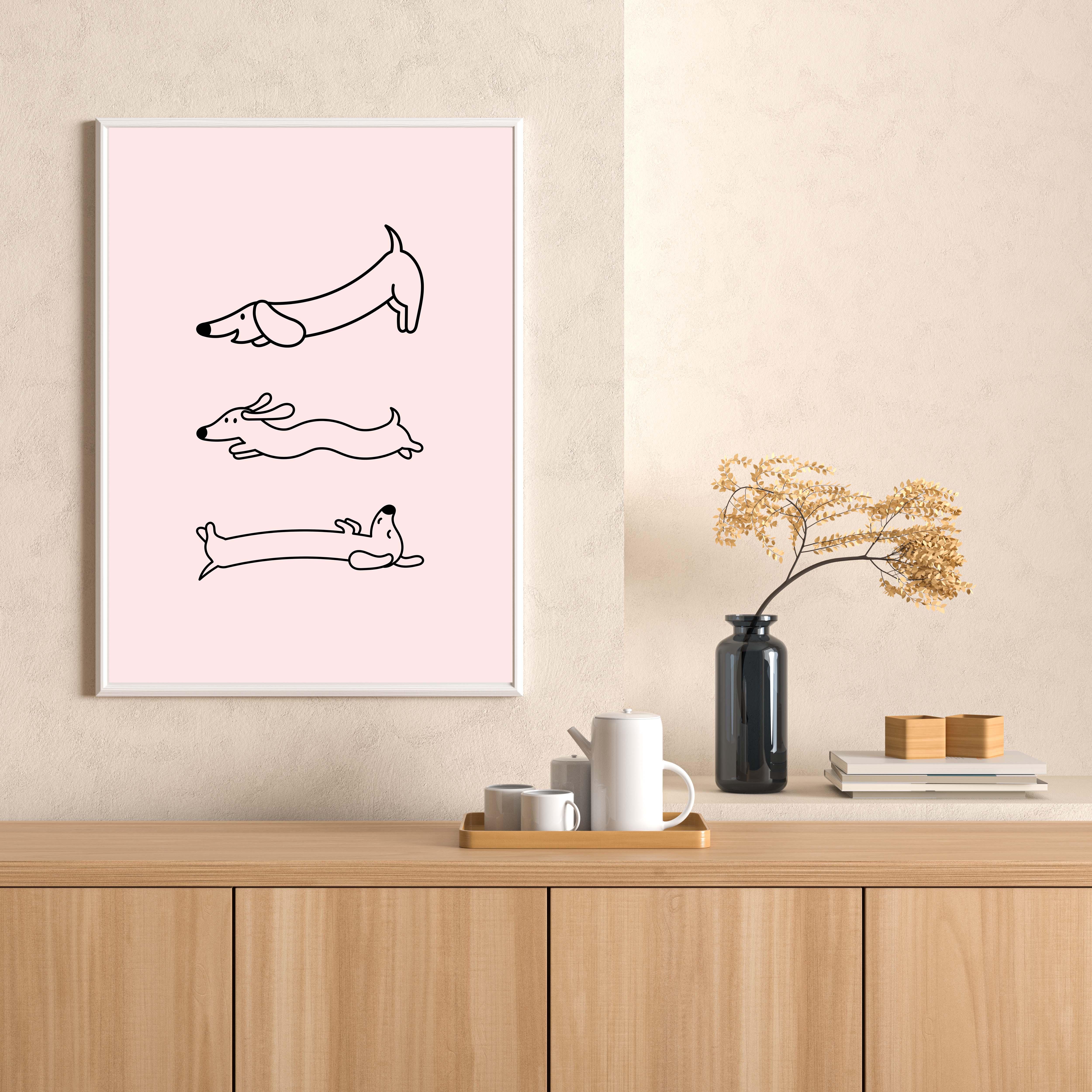 Happy Wienerdog - Poster - Arthena