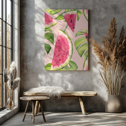 Watermelon slices - Canvas