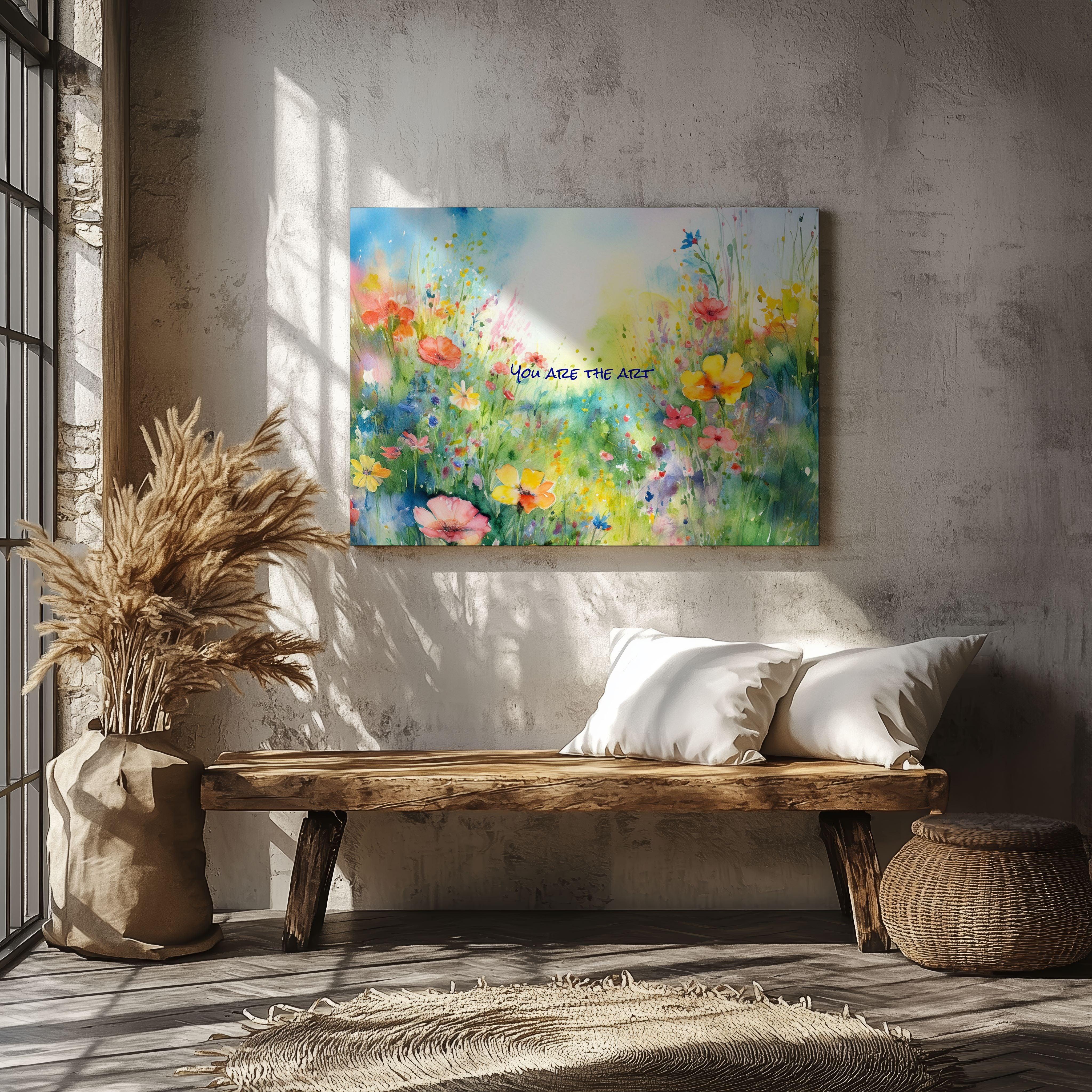 You Are The Art - Canvas - Arthena